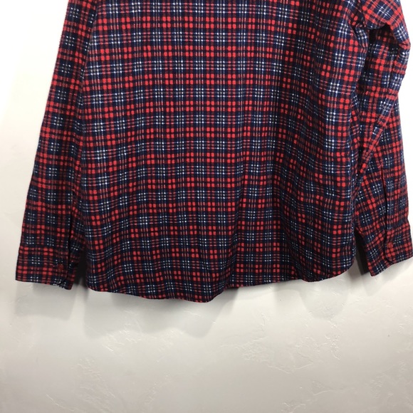 Timber Run red & blue plaid quilted shajacket size large - Picture 7 of 10